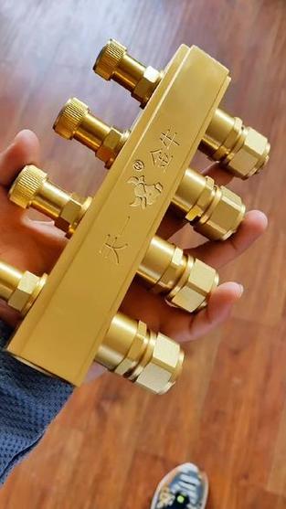 目前见到过最好的地暖分水器#水暖配件 #源头工厂 #专业生产厂家